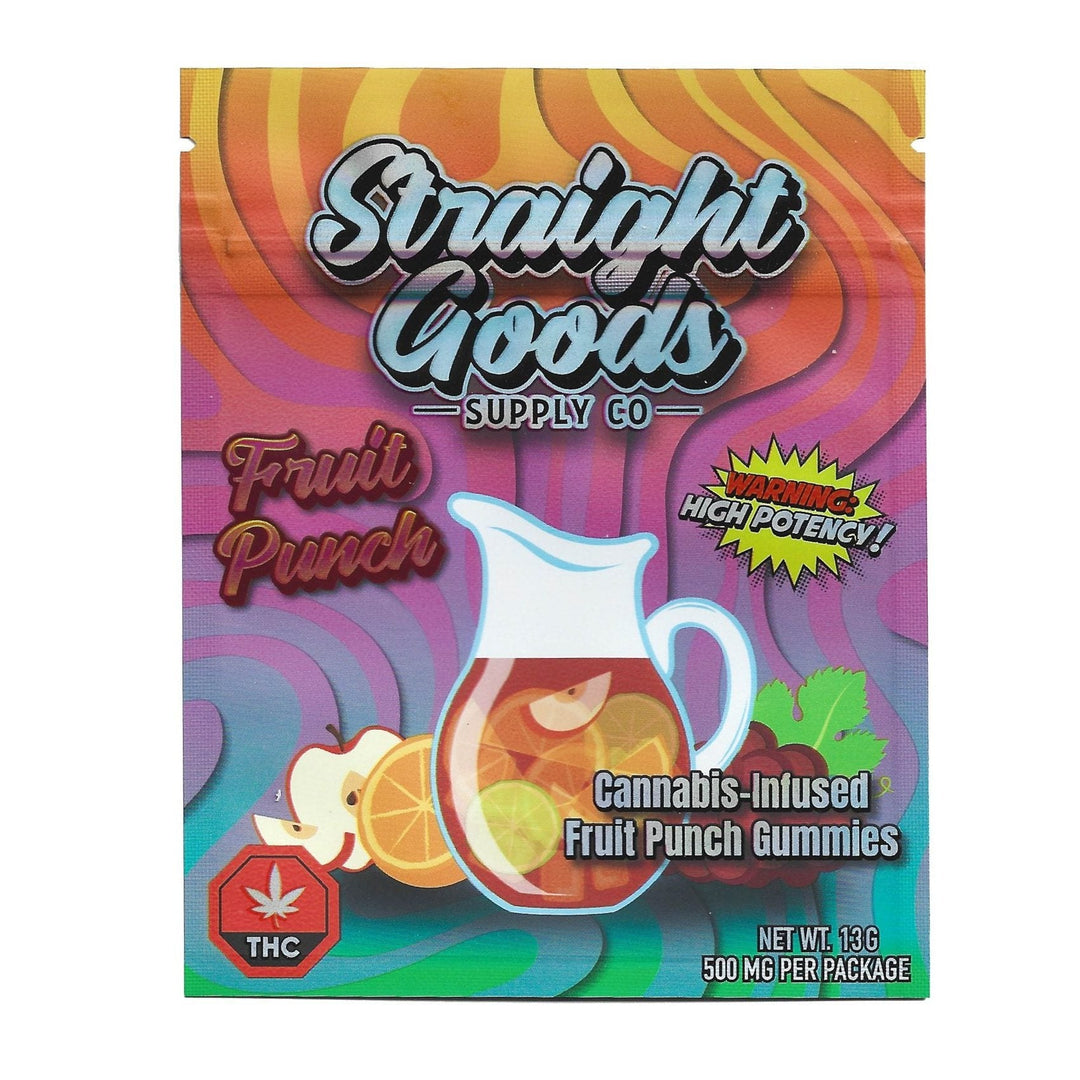 STRAIGHT GOODS THC GUMMIES | 500MG EDIBLES