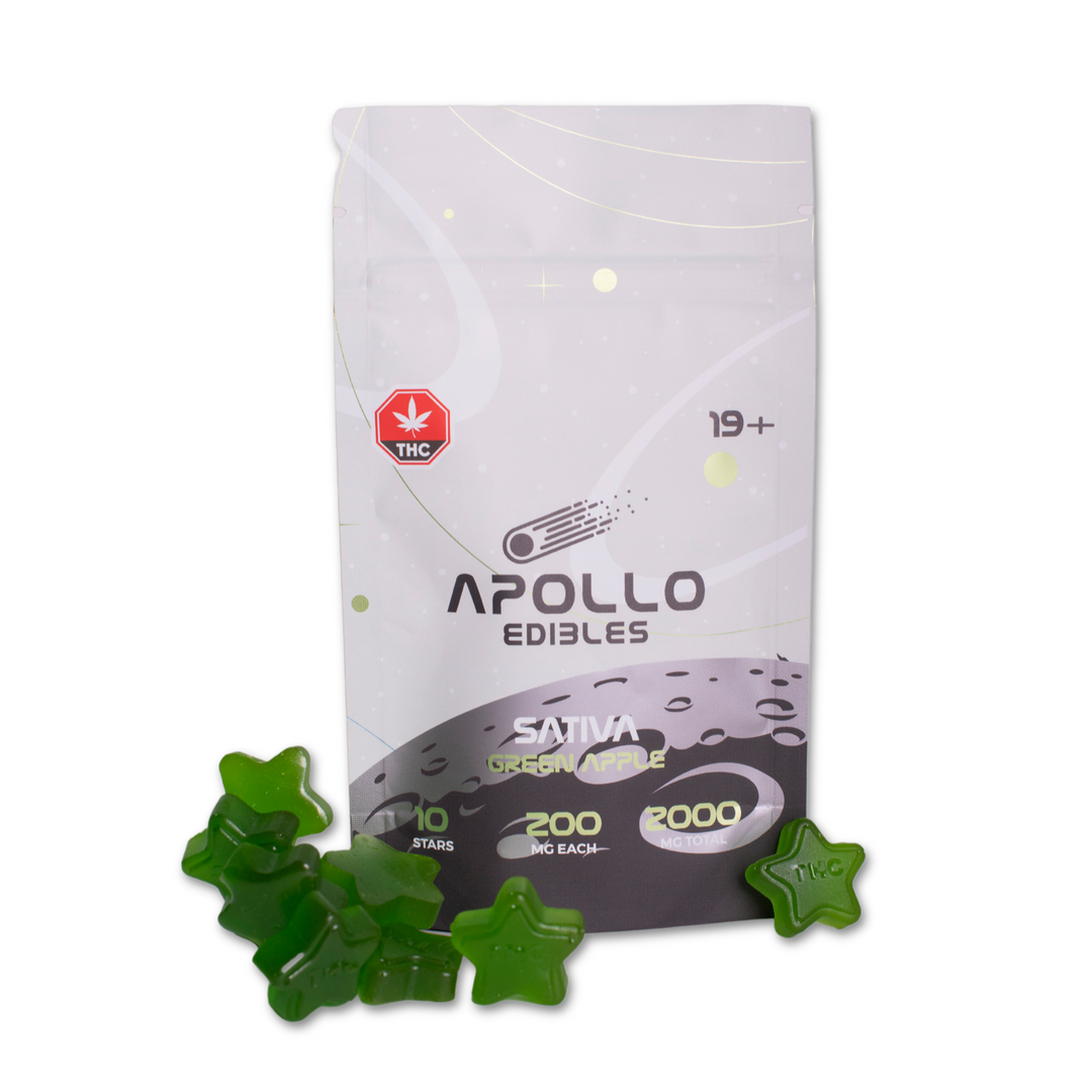 GOMMES COMESTIBLES APOLLO AU THC | 2000 MG COMESTIBLES 