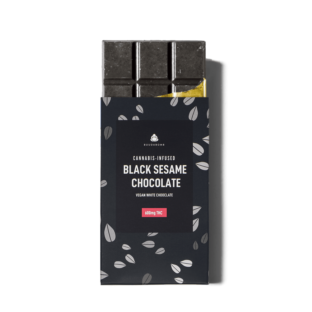 BUUDABOMB CHOCOLAT VÉGÉTALIEN À LA RED LABEL AU THC | ALIMENTS 600 MG 