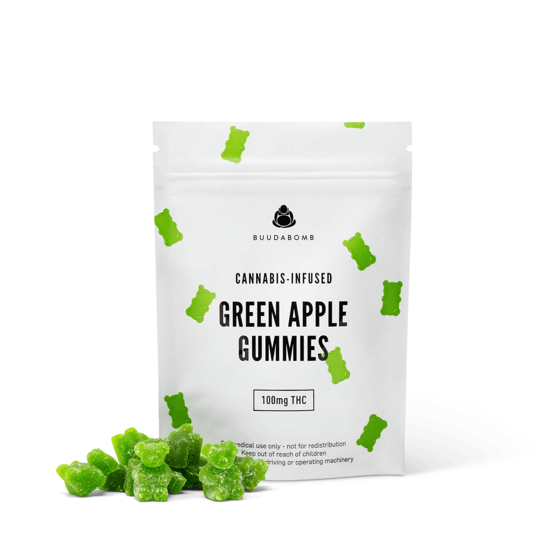 GOMMES BUUDABOMB THC EN MARQUE BLANCHE | ALIMENTS 100 MG 