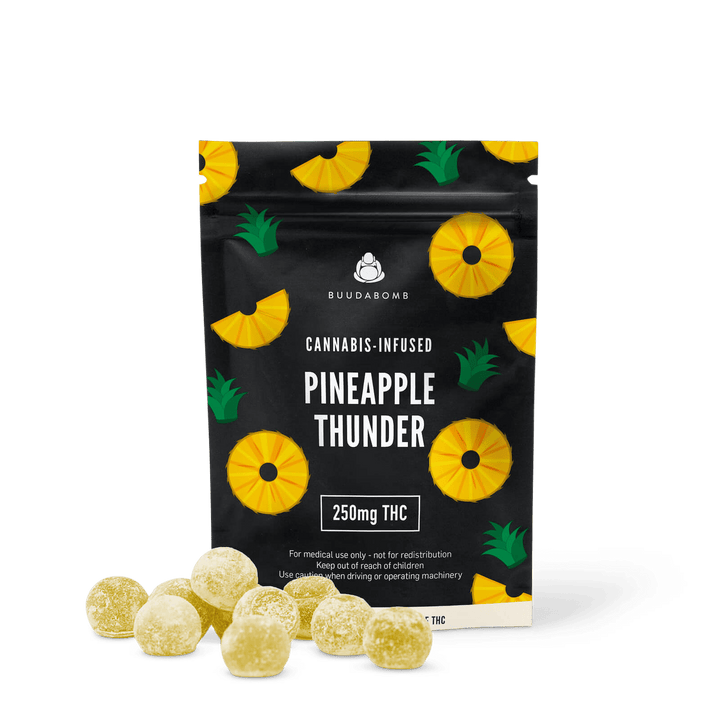 GOMMES BUUDABOMB THC BLACK LABEL | ALIMENTS 250 MG 