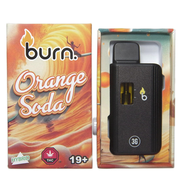 BURN. THC DISPOSABLE VAPE PEN | 3G