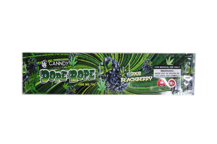 CANNDY EDIBLES DOPE ROPE THC GUMMIES | 1000MG EDIBLES