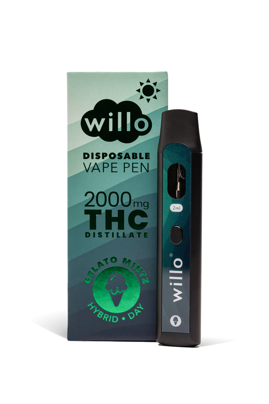 WILLO THC DISPOSABLE VAPE PEN | 2G