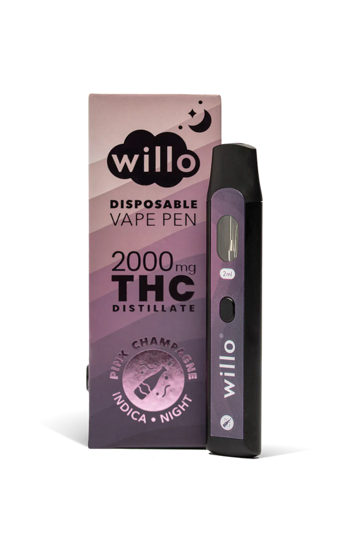 STYLO VAPE JETABLE AU THC WILLO | 2G