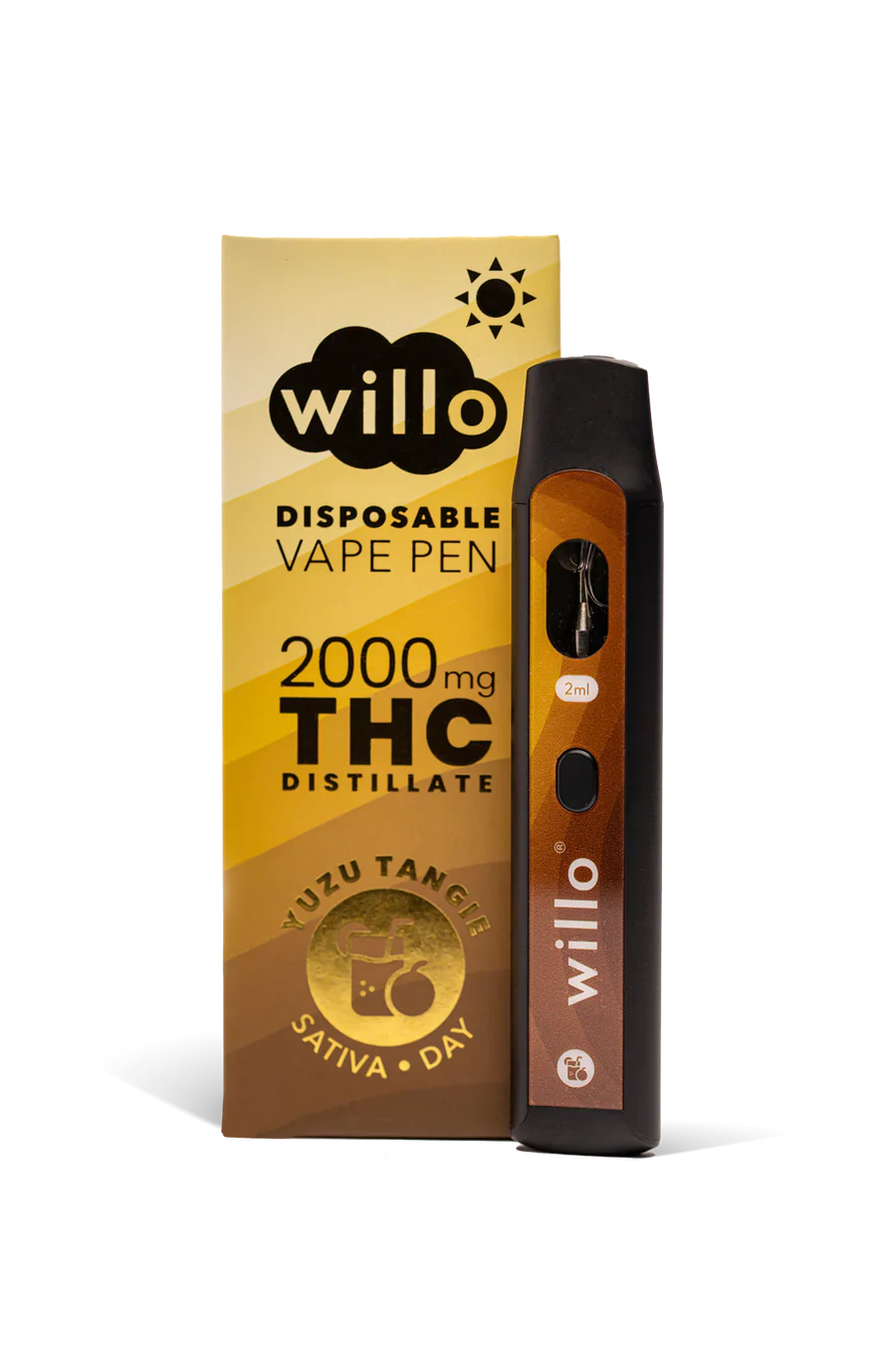 WILLO THC DISPOSABLE VAPE PEN | 2G