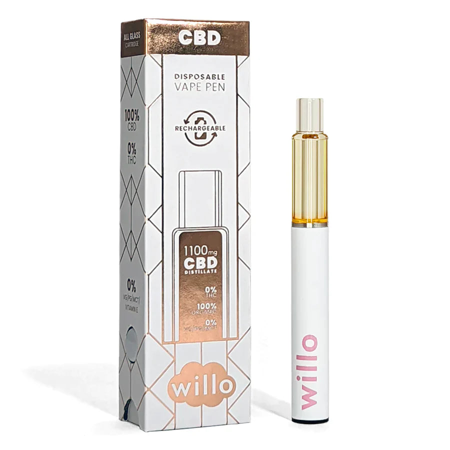 STYLO VAPE JETABLE CBD WILLO | 1,1 G